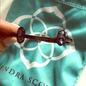 Kendra Scott Gunmetal Cuff
